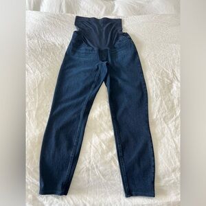 Spanx | Women’s L | Maternity Blue Mama Ankle Jeanish Pull On Stretch Classic